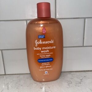 Johnson's Honey Apple Baby Moisture Wash Discontinued New Sealed